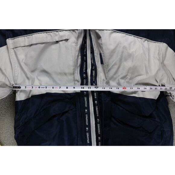 Starter Jacket Mens 2xl Multi Down Puffer 3 in 1 Coat Black Label No Hood 2012 - Picture 12 of 16
